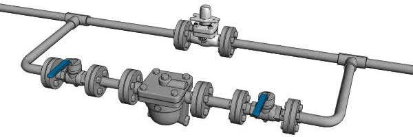 Ideal for installation on steam trap bypass lines.